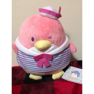 FuRyu Sanrio Tuxedo Sam Outing Coordination 2021 7" Plush Pink Penguin Sailor